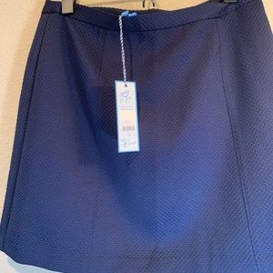 NWT Draper James blue skirt size 4
